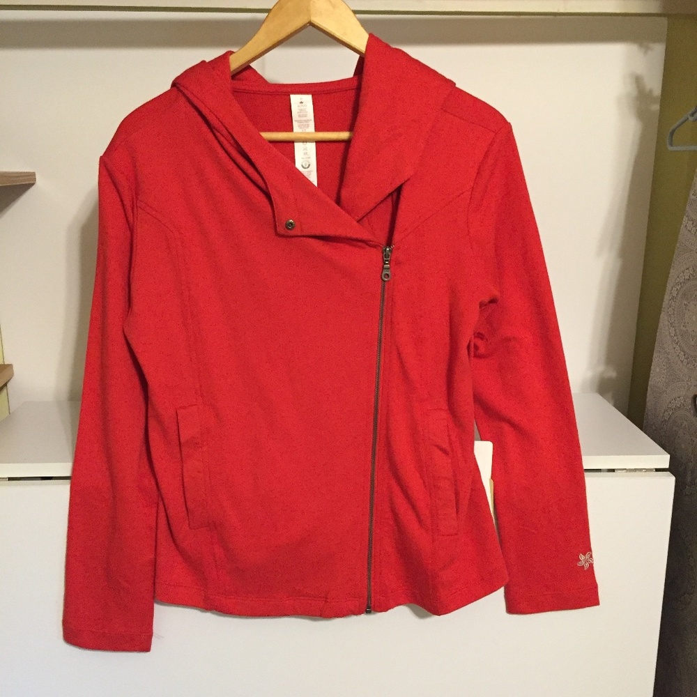 Satva size Medium Orange/Red Organic Cotton Jacket